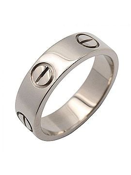 Cartier Cartier Love Ring, 18K White Gold (18KWG), Silver Tone, B4084700 (view 1)