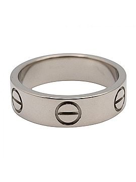 Cartier Cartier Love Ring, 18K White Gold (18KWG), Silver Tone, B4084700 (view 2)