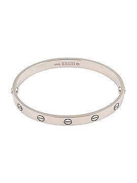 Cartier Cartier Love Bracelet, 18K White Gold (WG), Women's, Silver Tone (view 2)