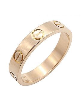 Cartier Cartier Mini Love Ring, 18K Pink Gold (PG), Women's Tone, B4085200 (view 1)