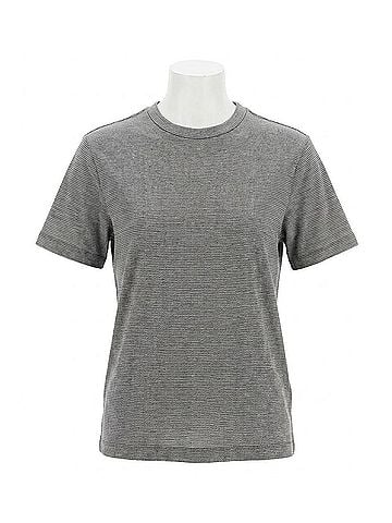 Isabel Marant Women's Zewel Striped Linen Short Sleeve in Black/White (view 1)