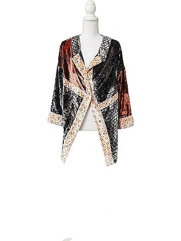 Free People Vancouver Velvet Top in Multi Combo (view 1)