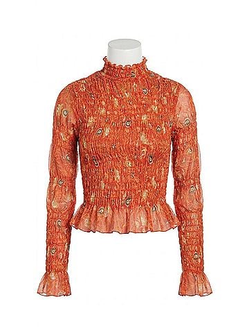 Free People Hello There Top in Grenadine Combo (view 1)