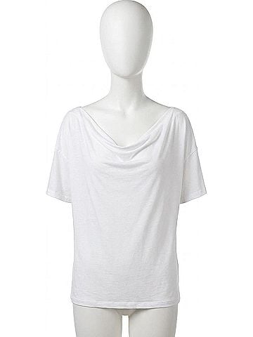 Free People Just Breathe Tee in White (view 1)