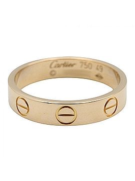 Cartier Cartier Mini Love Ring, 18K (Yellow Gold), Men's/Women's, Gold Tone, B4085000 (view 2)
