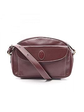 Cartier Cartier Must Line Shoulder Bag/Handbag, Leather, Women's, Bordeaux (Burgundy) (view 1)
