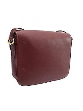 Cartier Cartier Must Line Shoulder Bag/Handbag, Leather, Women's, Bordeaux (Burgundy) (view 2)