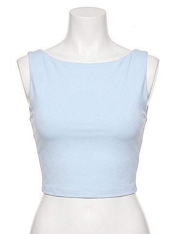 Susana Monaco Scoop Back Top in Poolside (view 1)