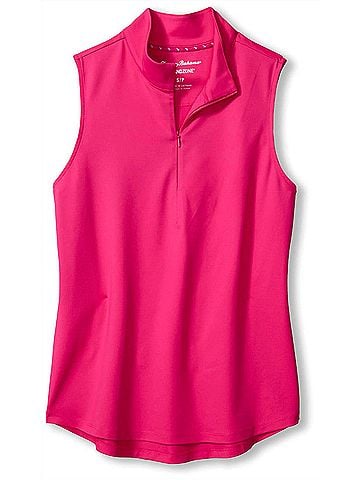Tommy Bahama Women's Aubrey Sleeveless Mock Neck Top in Glowing (view 1)