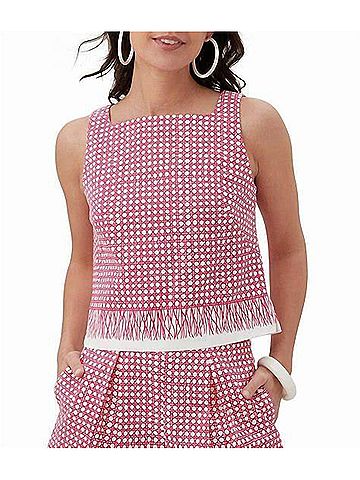 Trina Turk Venya Top in Pink (view 2)