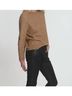 Label + Thread Solid Brown Darling Cozy Crew Top in Ginger Size S - photo 5