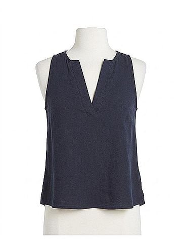 Splendid Lara Tank Top in Navy (view 1)