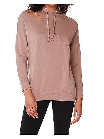 Bobi Split Seam Hoodie in Java (view 2)