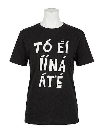 6397 Water Is Life Boy Tee in Black (view 1)