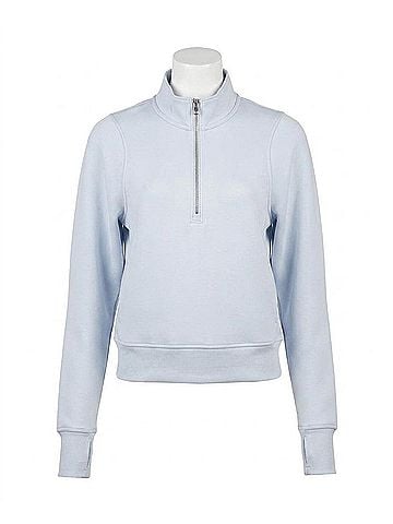 Danskin Cityscape Half Zip in Arctic Ice (view 1)