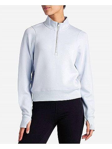 Danskin Cityscape Half Zip in Arctic Ice (view 2)