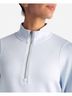 Danskin Solid Blue Cityscape Half Zip in Arctic Ice Size XXL - photo 5