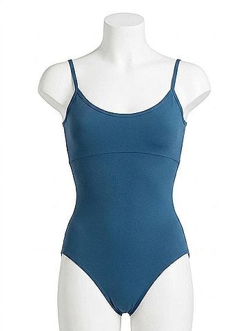 Capezio Women's Camisole Leotard With Twist Back in Indigo (view 1)