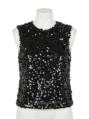 Gilner Farrar Piper Sleeveless Top in Black (view 1)