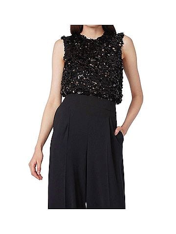 Gilner Farrar Piper Sleeveless Top in Black (view 2)