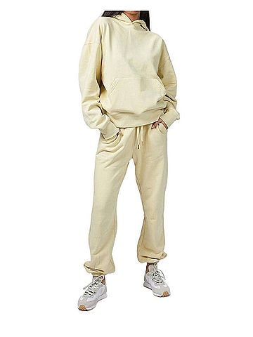WeWoreWhat Oversized Hoodie in Hay (view 2)