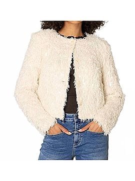 Yest Clemence Cardigan in Sandy White (view 2)