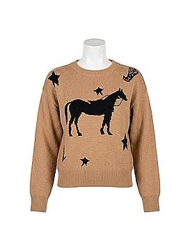 THML Starry Stallion Knit Sweater in Brown (view 1)