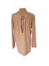 Vince. Solid Tan Cashmere Pullover Sweater Size L - photo 2