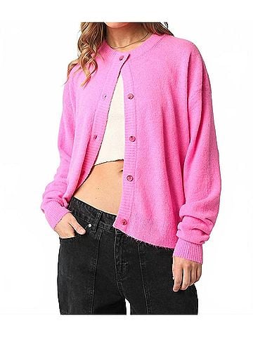 Olivaceous Gillian Sweater in Pink (view 2)