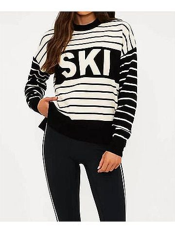 Beach Riot Callie Ski Sweater in Summit Stripe (view 2)