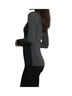 Label + Thread Stripes Multi Color Skinny Rib Vee Pullover in Charcoal/Ocean Size L - photo 3