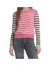 Label + Thread Stripes Pink Emma Glory Stripe Top in Pink Size S - photo 2
