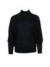 IRO Solid Black Romea Sweater in Black Size M - photo 2