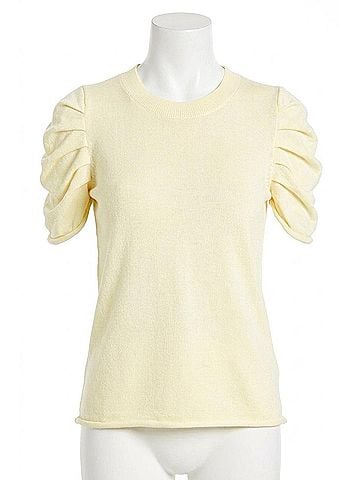 Another Love Nahla Top in Pale Lemon (view 1)