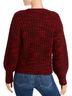 Parker Red Caims Marled Sweater in Ruby Multi Size XS - photo 3