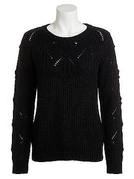 French Kyss Knit Sweater in Black (view 1)