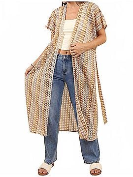 Sadie & Sage Gilded Sky Kimono in Multi (view 2)