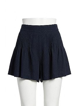 Astr Ciro Linen-Blend Short in Navy (view 1)