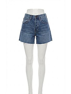 Z Supply Everyday Hi Rise Denim Short in Vintage Indigo (view 1)