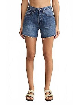 Z Supply Everyday Hi Rise Denim Short in Vintage Indigo (view 2)