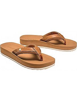 Cobian Women's Reya Rise Flip-Flop Sandals in Tan (view 2)