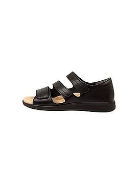 Ziera Women's Bardot Sandals - Extra Wide in Black/Black (view 2)