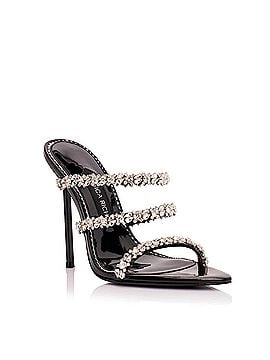 Jessica Rich Women's Diamond Slide in Noir (view 2)