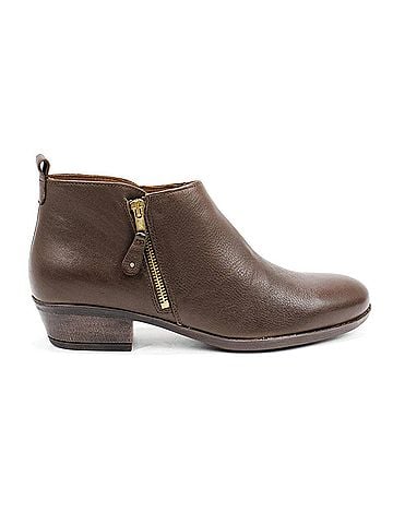 Eric Michael Women's London Leather Boot in Brown (view 1)