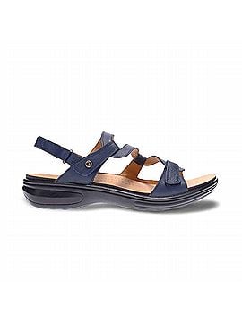 Revere Women's Emerald Adjustable Sandal in Blue French (view 1)