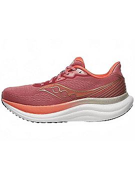 Saucony Women's Triumph 23 Shoes in Mauve/Black (view 2)