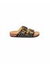 CLARIS VIROT Black Women's Odette Sandals in Python Black Size EU 37 - photo 1