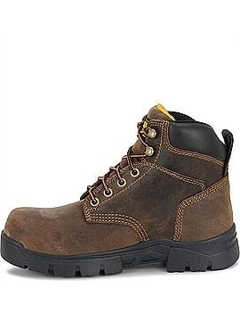 Carolina Women's Circuit 6" Composite Toe Waterproof Work Boot in Brown (view 2)