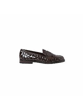 Loeffler Randall Women's Rachel Woven Leather Loafers in Espresso (view 1)