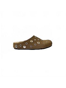 Lola Cruz Women's Studded Mules in Cow Suede Leather Taupe (view 1)